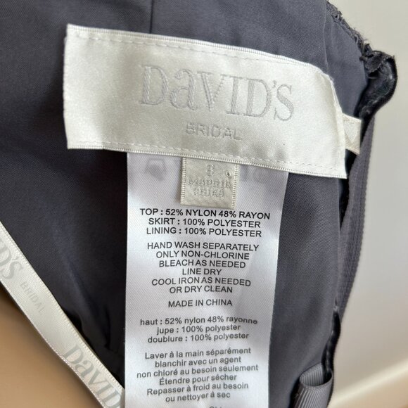 David's Bridal Size 8 - Picture 3 of 3
